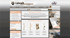 Desktop Screenshot of catwalk-kratzbaeume.de